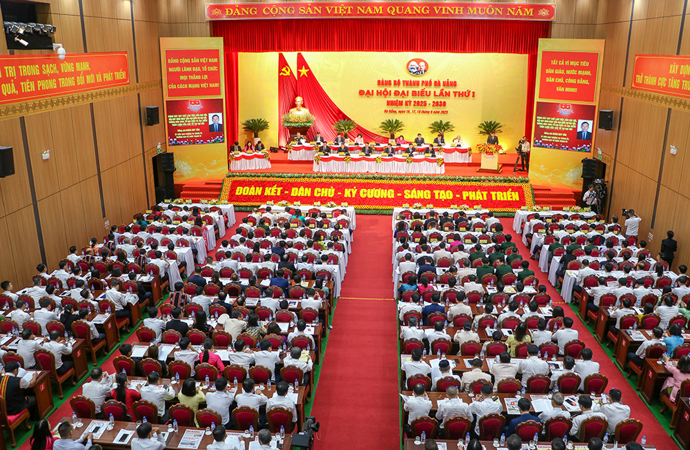 Phiên trù bị Đại hội đại biểu lần thứ I Đảng bộ thành phố Đà Nẵng nhiệm kỳ 2025 - 2030