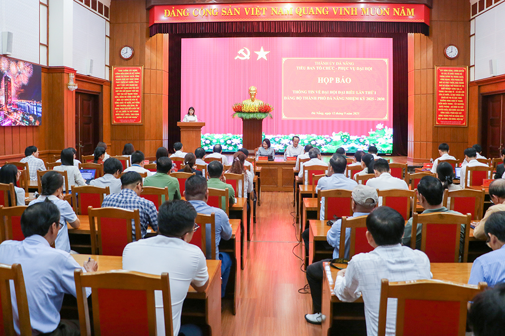 Từ ngày 16 đến 18-9-2025: Đại hội đại biểu Đảng bộ thành phố Đà Nẵng lần thứ I, nhiệm kỳ 2025-2030