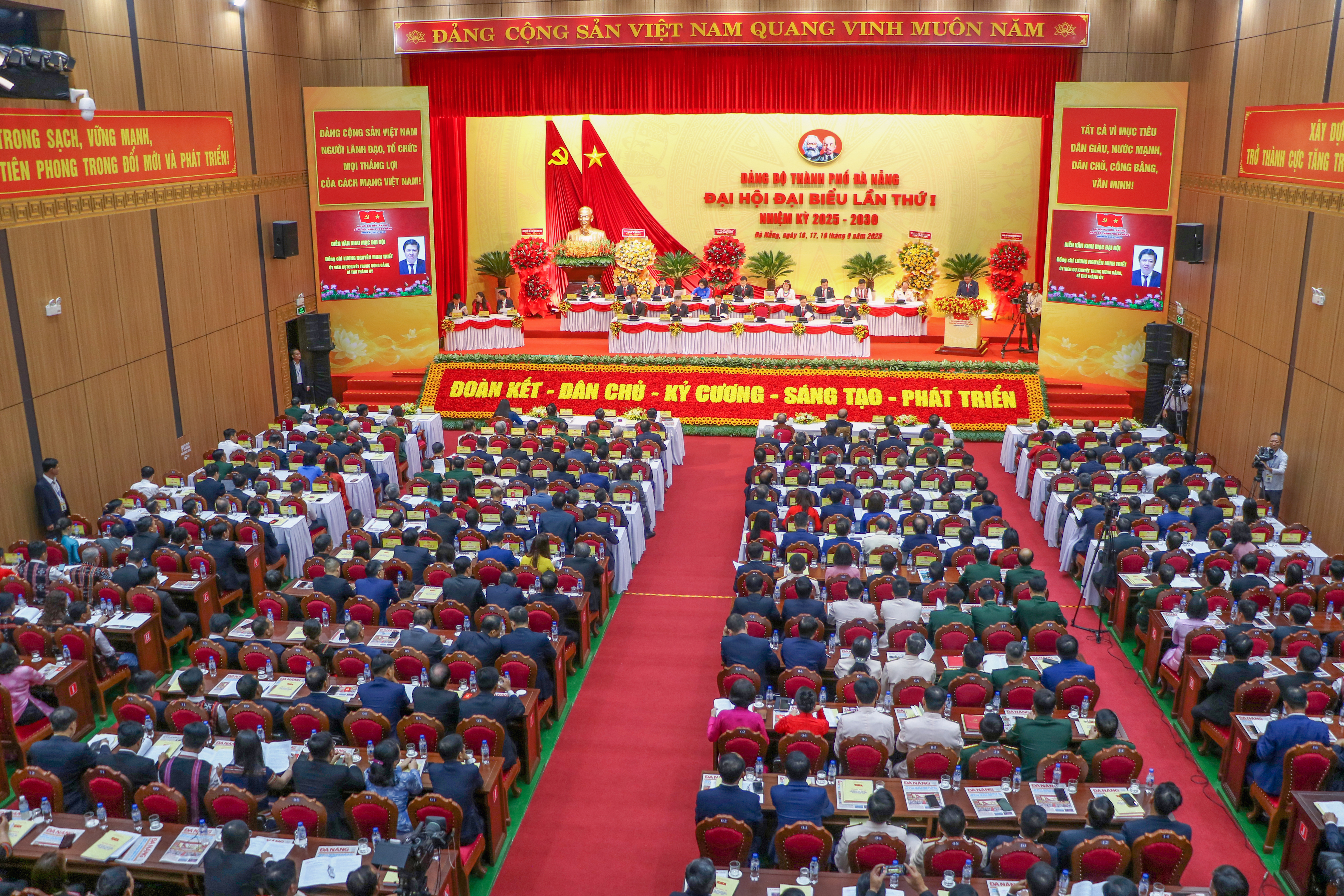 Khai mạc trọng thể Đại hội đại biểu lần thứ I Đảng bộ thành phố Đà Nẵng, nhiệm kỳ 2025 - 2030